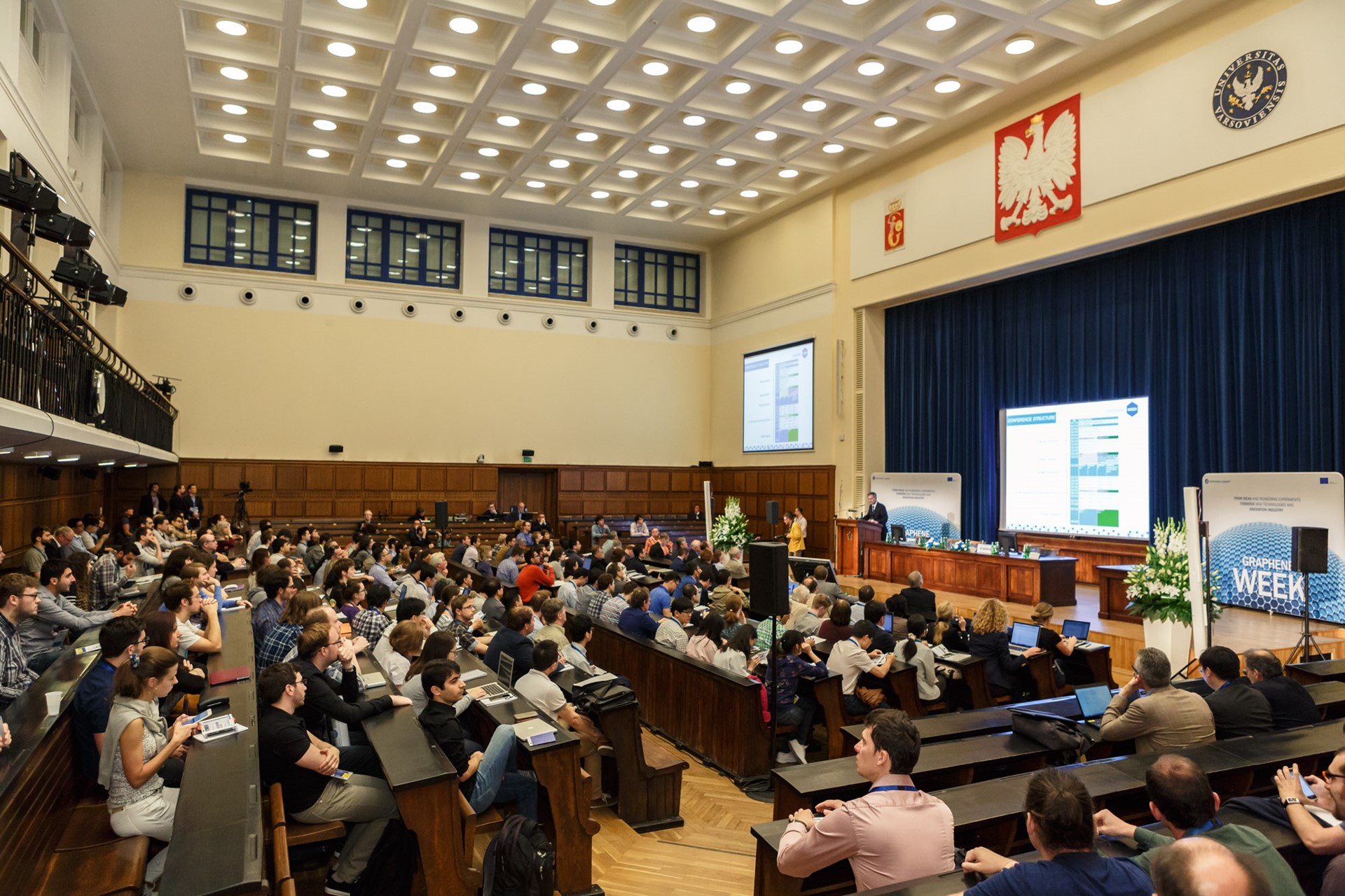 Opening session of the Graphene Week 2016