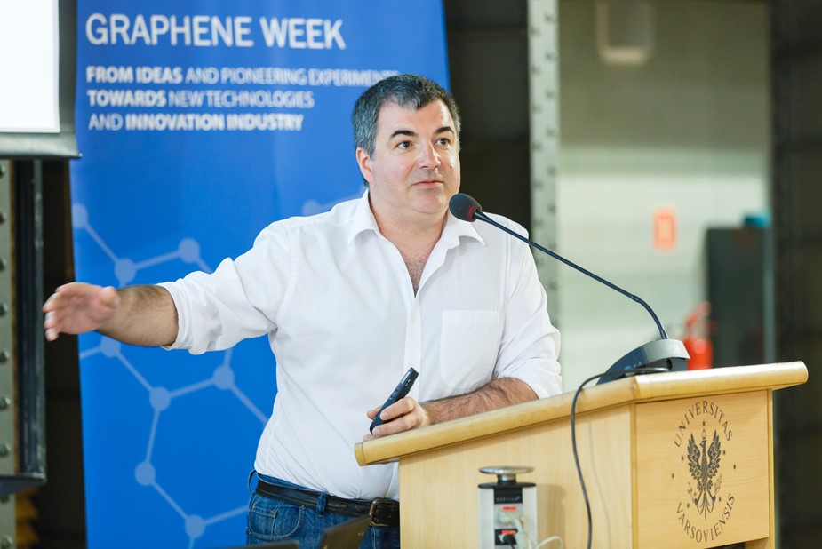 Konstantin Novoselov at the Graphene Week 2016