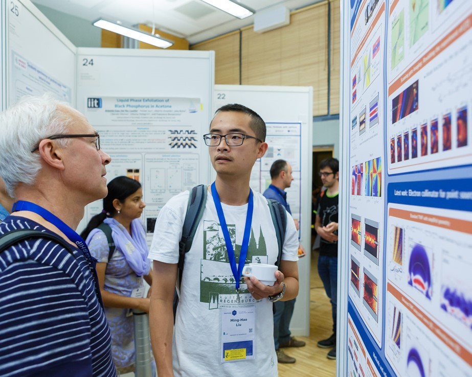 Poster session at the Graphene Week 2016