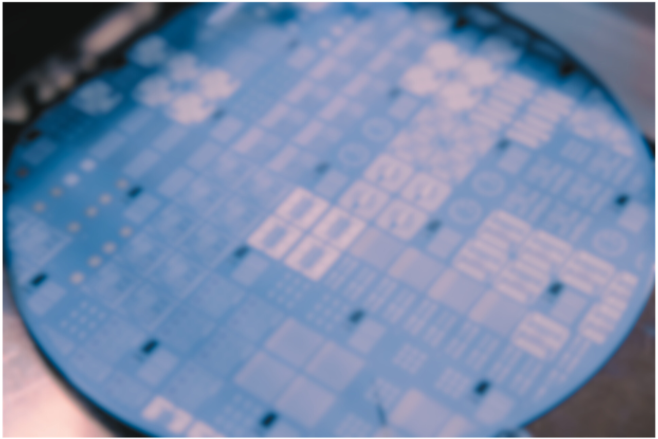 graphene integrated wafer from the 2D-EPL's multi-project wafer run