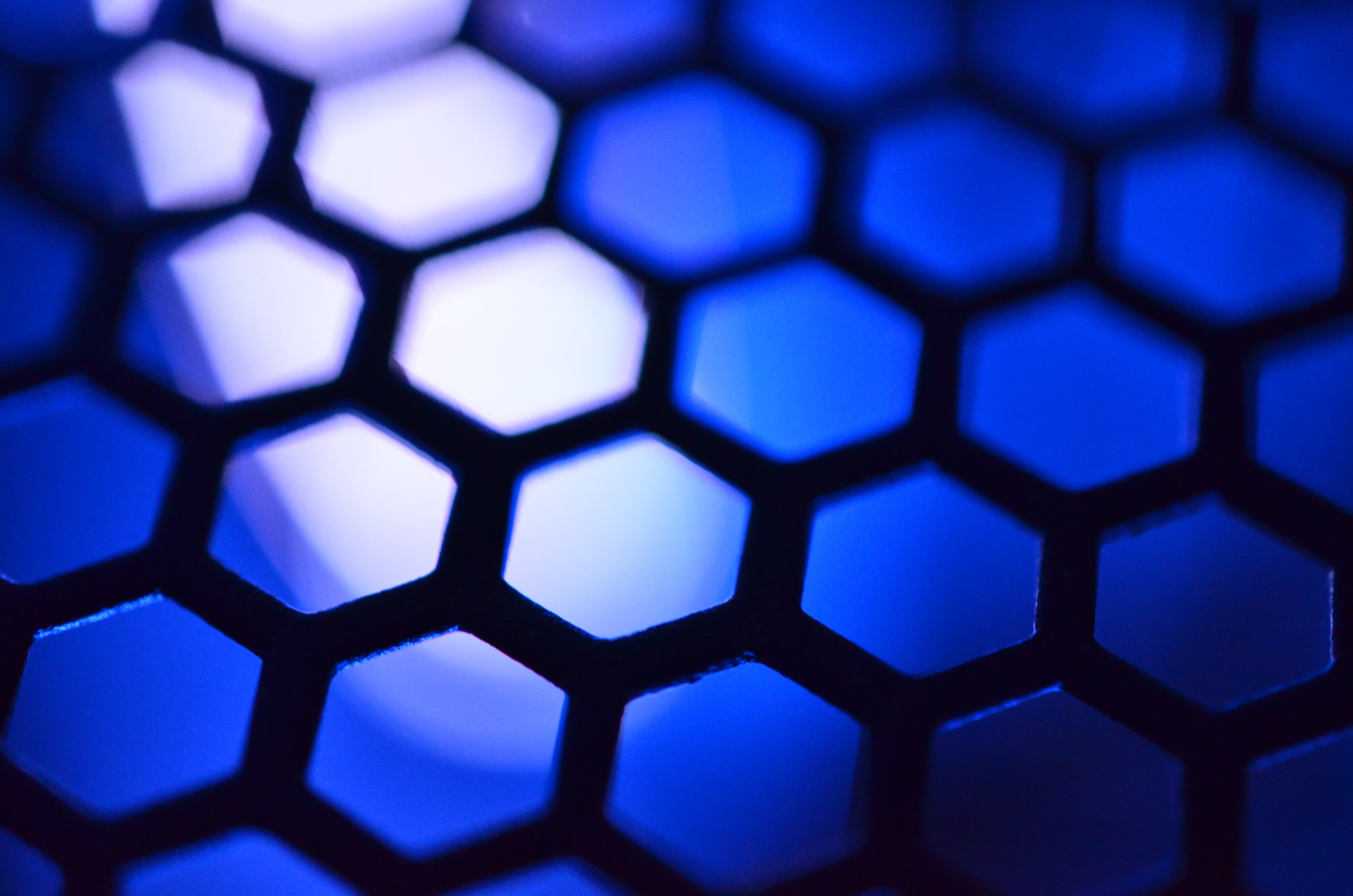 abstract hexagon pattern