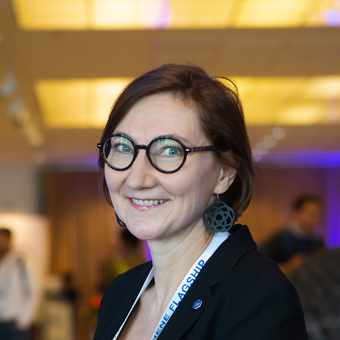 Graphene Flagship Work Package Leader Maria Smolander from VTT.