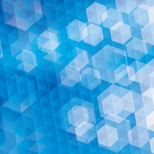 graphene hexagon illustration