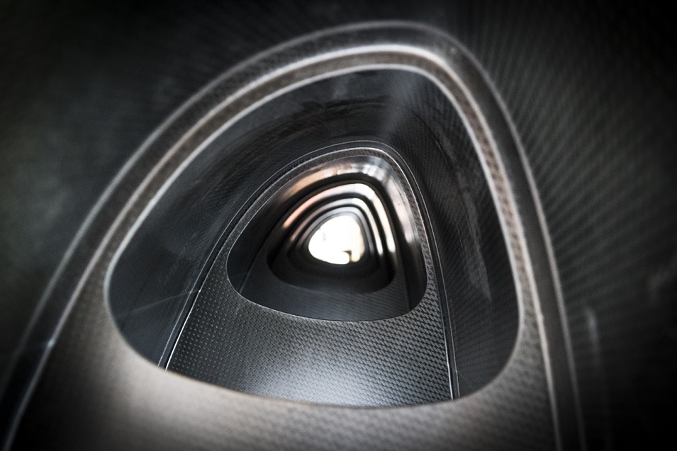 Leading edge of an airplane wing. Graphene composites can reduce weight while increasing the strength of automotive and aeronautic components.