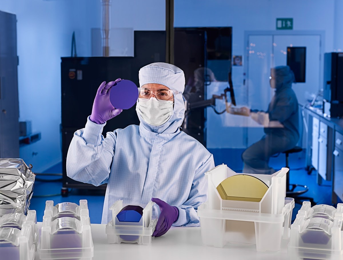 Scientists working in a laboratory.