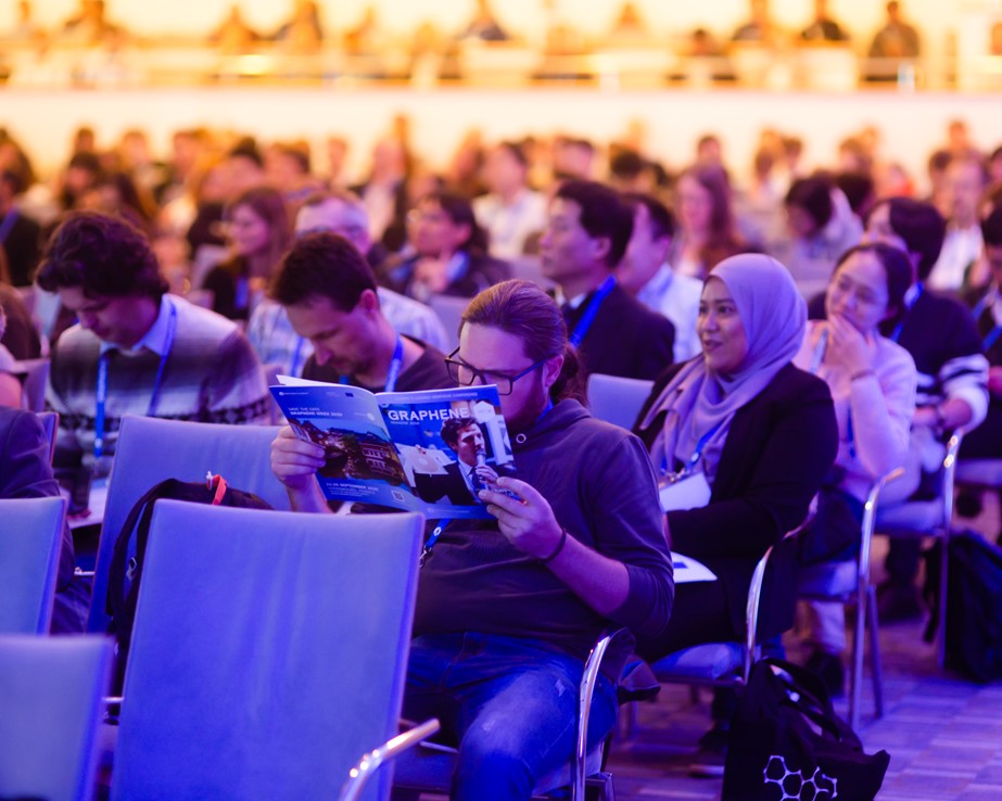 Graphene Week 2019 audience