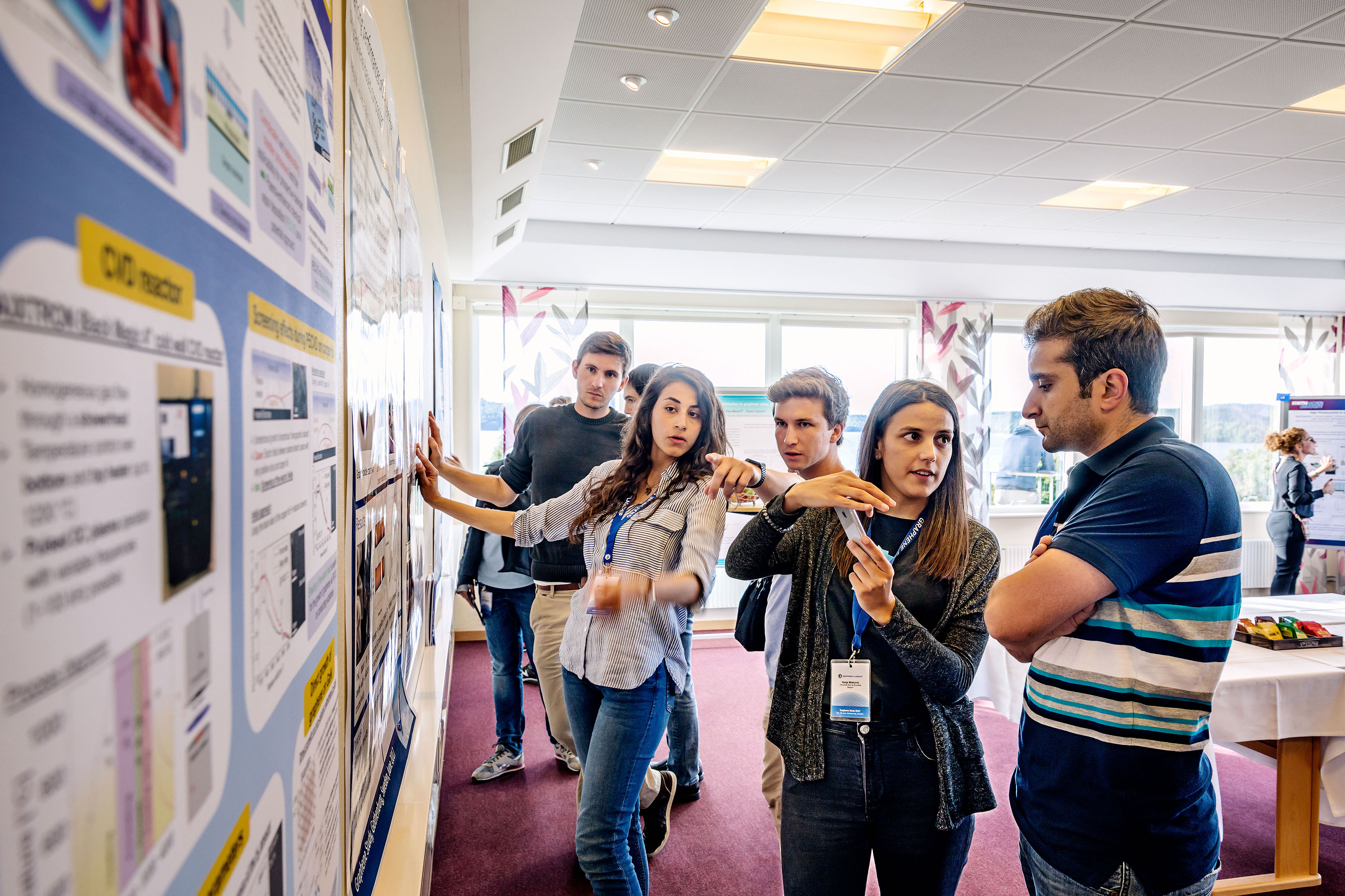 Students at the Graphene Study 2017