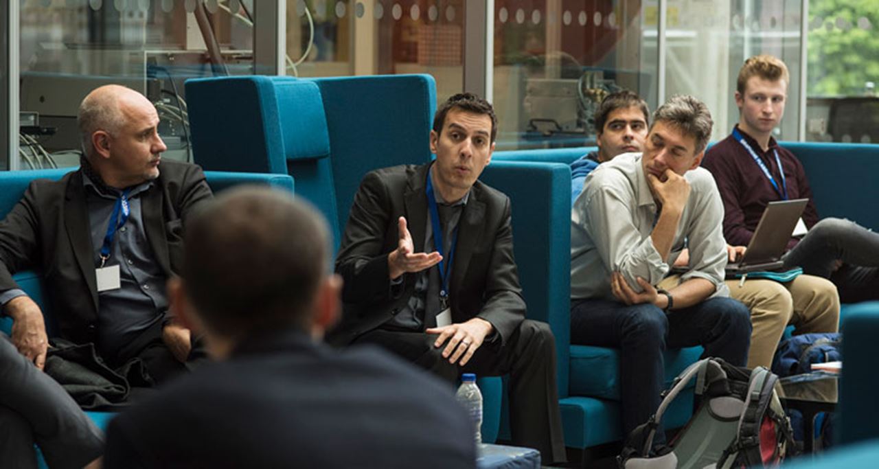 cosy exchange of ideas, join our Graphene Startup Stories at Graphene Week 2023