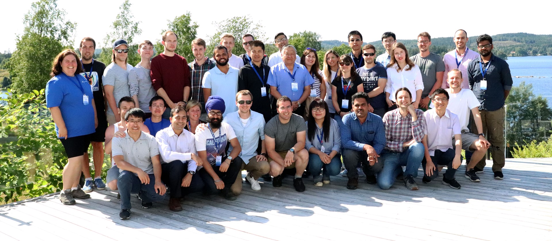 Group photo at the Graphene Study Summer 2018