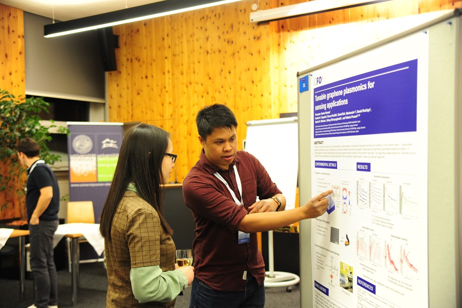 Poster session at the Graphene Week 2019