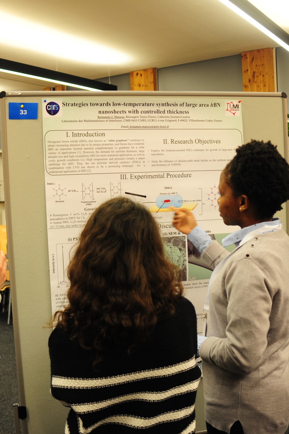 Poster session at the Graphene Week 2019