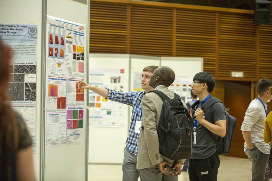  Poster session at the Graphene Week 2018