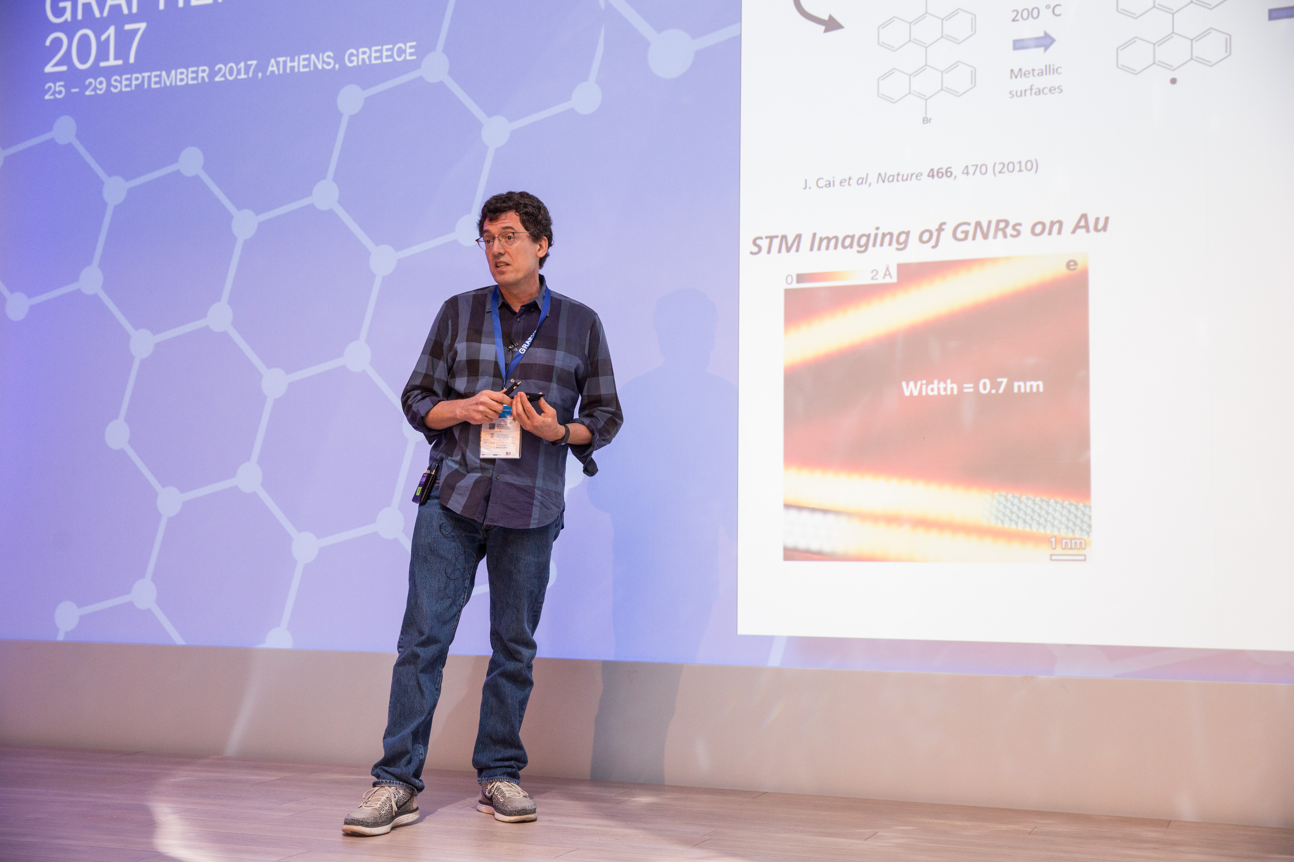 Michael Crommie at the Graphene Week 2017
