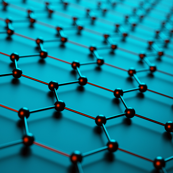 Hexagons, standardisation is crucial to the application of graphene and related materials in products.