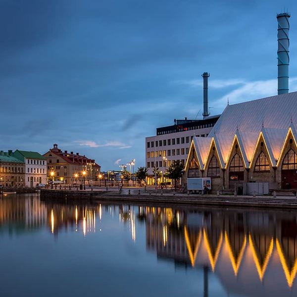 Gothenburg, Sweden harbor