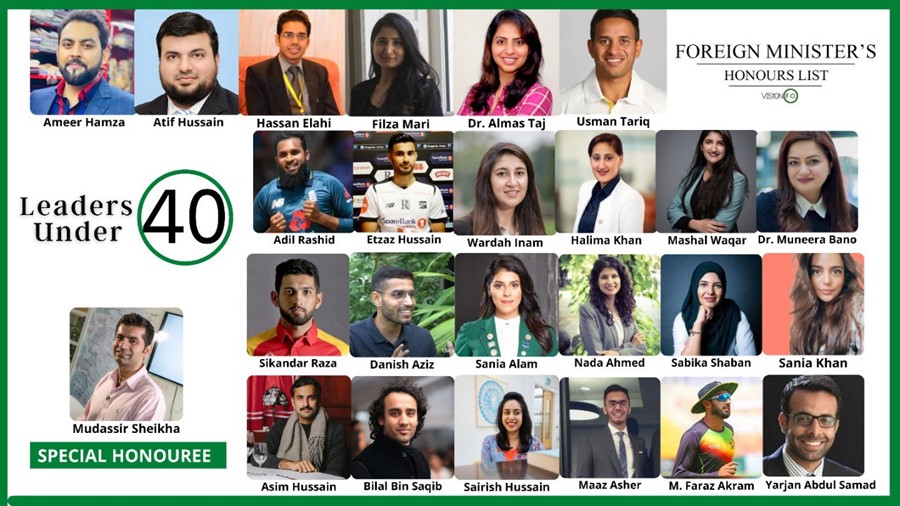 Yarjan Abdul Samad was listed by the Foreign Ministry of Pakistan among the 25 under 40 leaders.