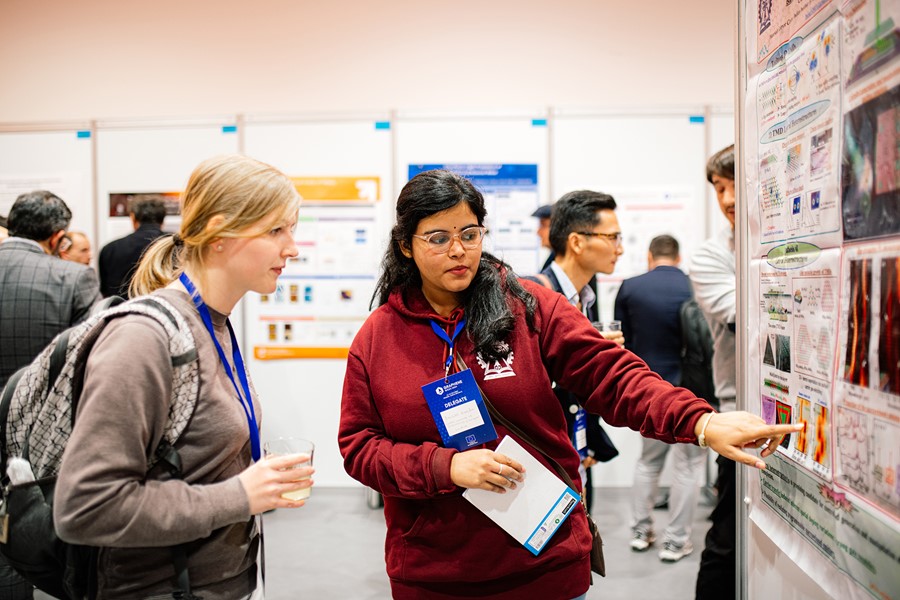 Poster session at Graphene Week 2024