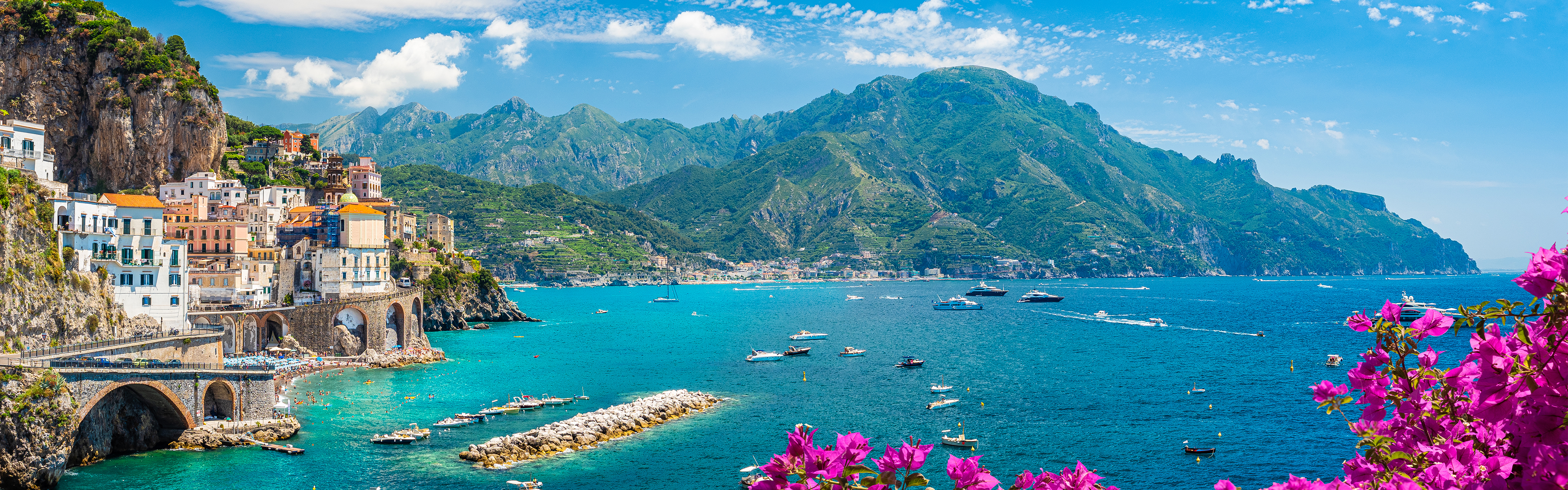 Italy Amalfi Coast banner 