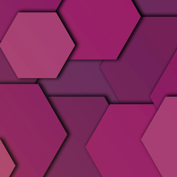 abstract hexagonal pattern