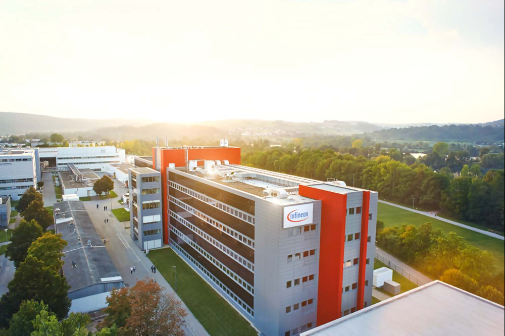 Infineon in Regensburg, Germany