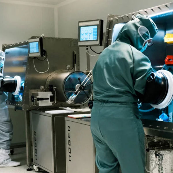 Łukasiewicz–IMiF - visit to the microelectronics lab