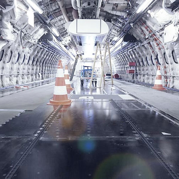 Aircraft modification is an exercise in precision (credit: Lufthansa Technik).