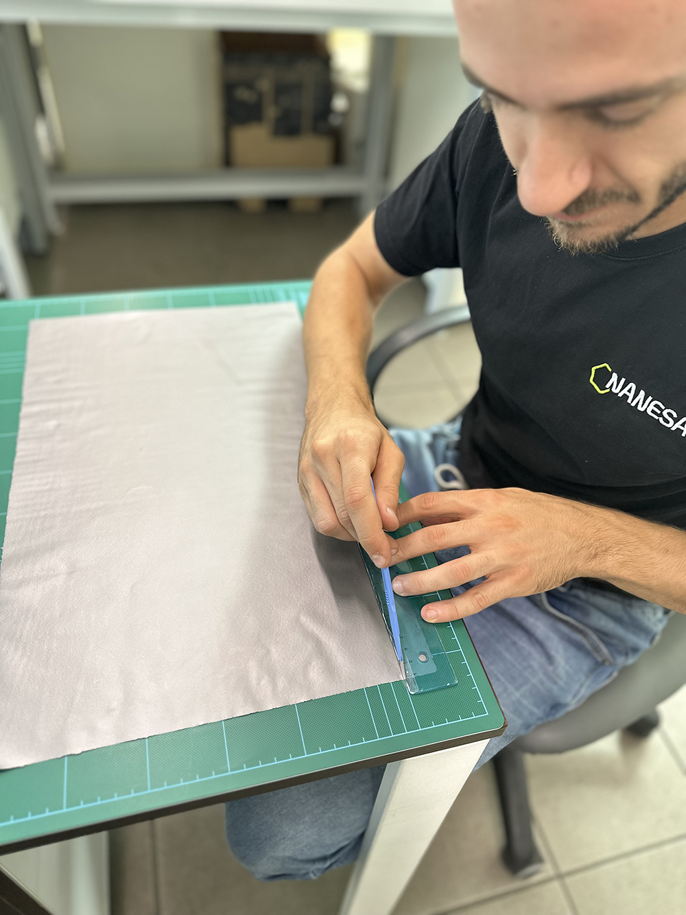 cutting graphene composite material for NANESA product