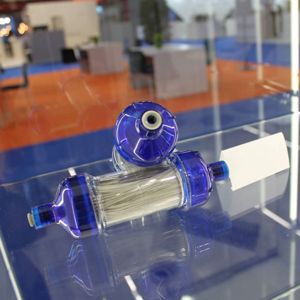 graphene water filter in display case
