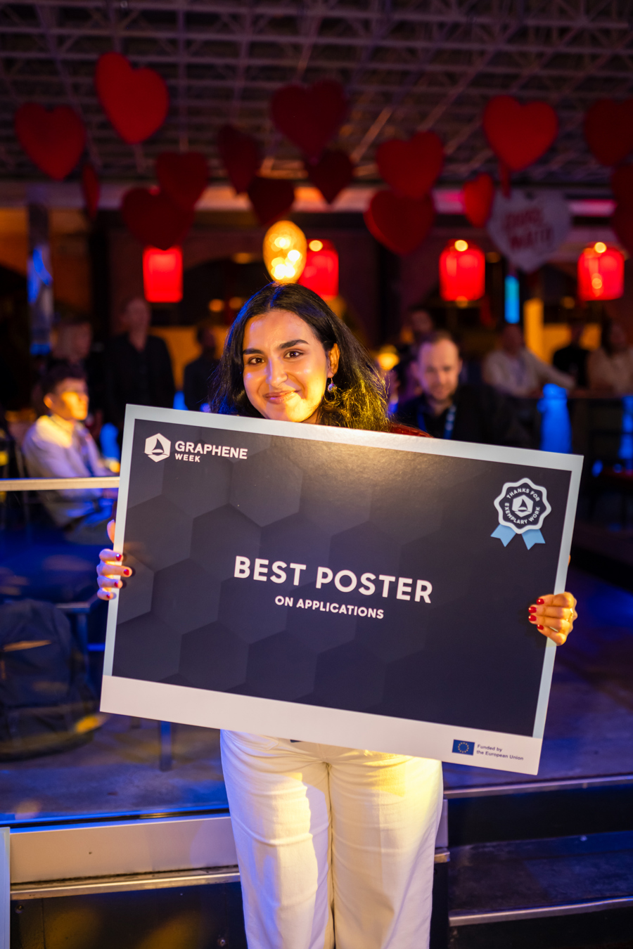 Teissir Ben Ammar, Graphene Week 2025 poster winner