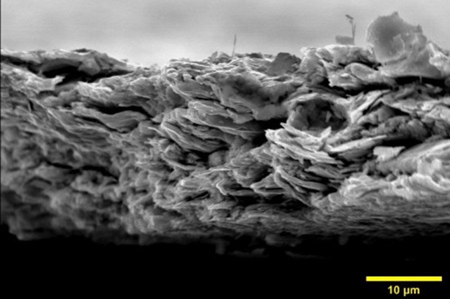 Layered materials for energy generation and heat pumps